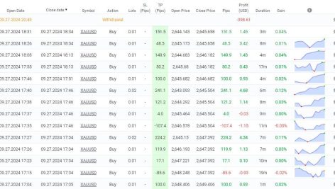 Javier Gold Scalping EA